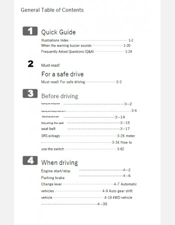 suzuki carry 2019 2020 & 2021 owners manual in english (jdm)